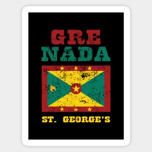 Flag of Grenada Sticker